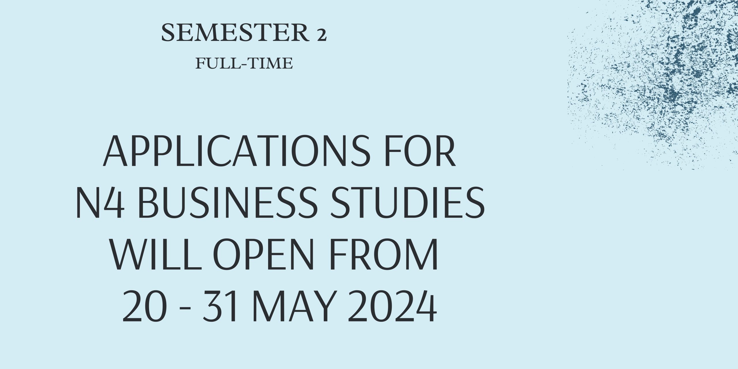 Business Studies: Semester 2 Applications